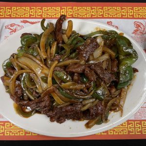 Beef with Green Pepper