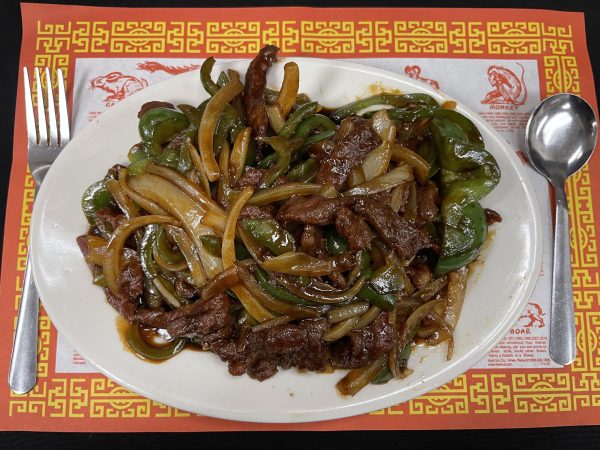 Beef with Green Pepper